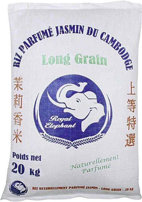 Riz Naturellement Parfumé Jasmin Long Grain .